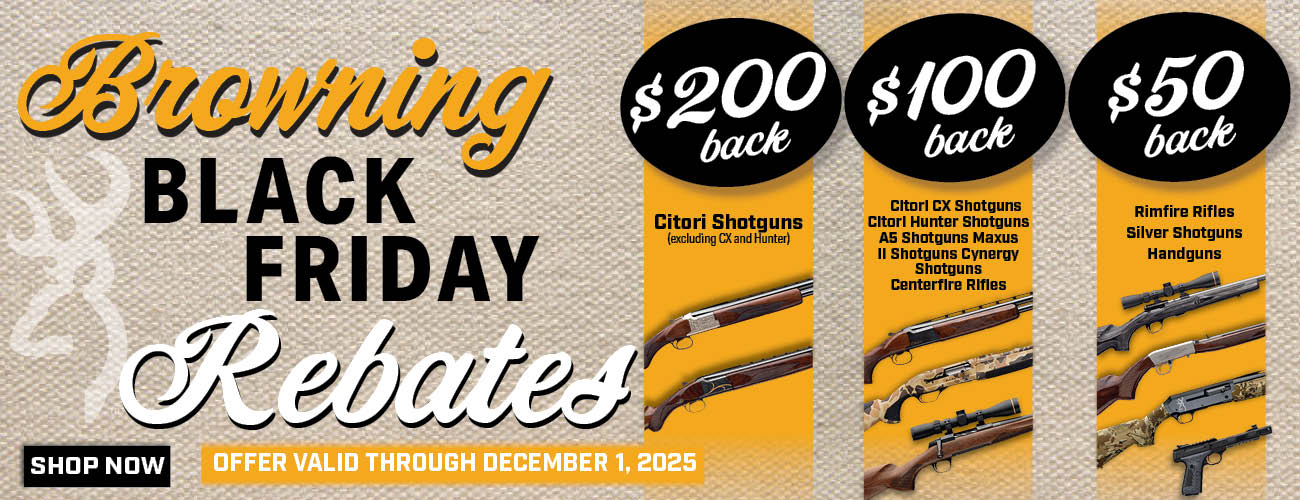 Browning Black Friday Rebates
